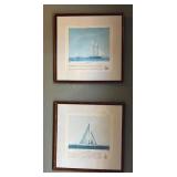 "Madaline" and "Ranger" Ship Prints