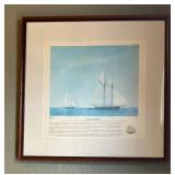 "Madaline" and "Ranger" Ship Prints