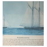 "Madaline" and "Ranger" Ship Prints