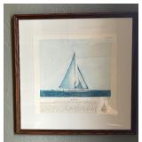 "Madaline" and "Ranger" Ship Prints