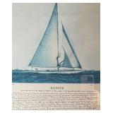 "Madaline" and "Ranger" Ship Prints