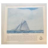 "Volunteer" Ship Print by John Mecray