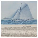 "Volunteer" Ship Print by John Mecray