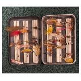 Vintage Falls City Minnow Bucket, Lures and More