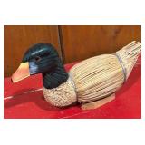 Collection of 6 Hand-Carved Wooden Duck Decoys