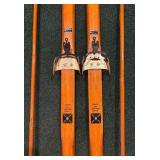 Vintage Normark Cross Country Skis with Liljedahl Poles
