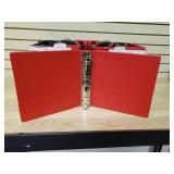 12 3 and 3.5 inch 3 ring binders