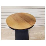 Wooden / Metal stool 22 inches high and 14 1/2 inches wide