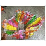 Large inflatable water ring with over ball