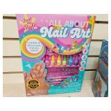 Nail art kit, Sealife Terrarium, Nighty night book, Drawing book