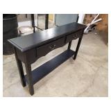 Table 45" x 10" x 28" tall 2 drawers