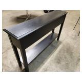 Table 45" x 10" x 28" tall 2 drawers