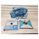 Extension cord and 2 rolls of utility cloth not full rolls