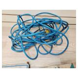 Extension cord and 2 rolls of utility cloth not full rolls