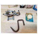 Welding helmet, king of all sewer kleener, Dike cooling system protector, neatsfoot compound oil, Pan Am