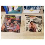 8 Vinyl Records 2 Sets of many records