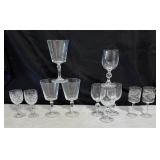 Collection of Vintage Cordial Stemware