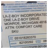 Neutral Color Upholstered Lazy Boy Recliner Chair