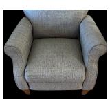 Neutral Color Upholstered Lazy Boy Recliner Chair