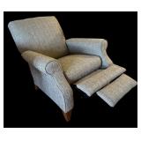 Neutral Color Upholstered Lazy Boy Recliner Chair