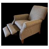 Neutral Color Upholstered Lazy Boy Recliner Chair