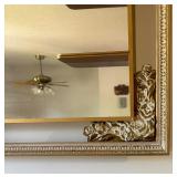 Vintage Shadow Box Style Mirror Shelf by Illinois Moulding