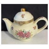 Decor and More including Dove Figurines, Teapot Trinket Box, Candle Holders and More!