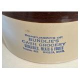 Vintage Bundlies Cash Grocery Crock