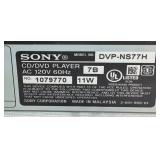 Sony CD / DVD Player Model: DVP-NS77H