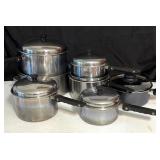 Assorted of Pots and Pans with Lids