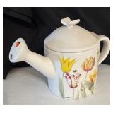 Pretty Print, Teapot and Covered Dishes