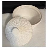 Pretty Print, Teapot and Covered Dishes