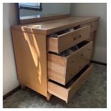 Bassett Mid-Century Vintage Dresser with Mirror