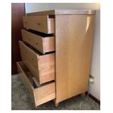 Mid-Century Vintage Bassett 5-Drawer Dresser