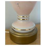 Dainty Vintage Pfatzgraff Tea Rose Lamp