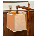 Vintage Two Tiered Maple Lamp Table