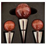Classy Wine Bottle Stopper Set