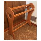 Decorative Wooden Quilt Rack