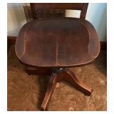 Charming Vintage Wooden Office Chair