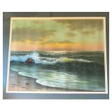 Lovely Seascape Print by Lendi