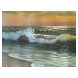 Lovely Seascape Print by Lendi