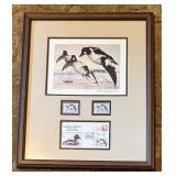 Limited Edition 1995 Denmark Duck Stamps featuring the Art of Steen Axel Hansen
