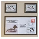 Limited Edition 1995 Denmark Duck Stamps featuring the Art of Steen Axel Hansen