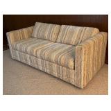Beautiful Vintage Upholstered Bassett Hide A Bed Sofa / Couch