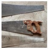 Three Vintage Hand Saws
