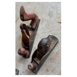 Six Vintage Wood Planers