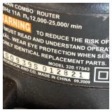 Sears Craftsman Router Model: 320.17543