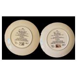 Collection of 10 Federal Duck Stamp Commemorative Plates
