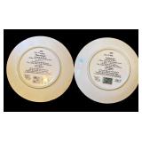 Collection of 10 Federal Duck Stamp Commemorative Plates
