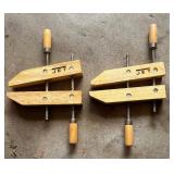 Wood Clamps by Jet, Craftsman and Jorgenson